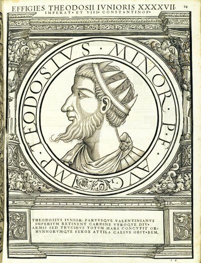 Theodosius Iunior, Illustration from 